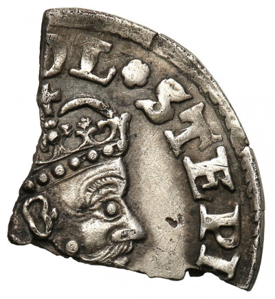 Fragment trojaka olkuskiego 1580 - RZADKOŚĆ R7