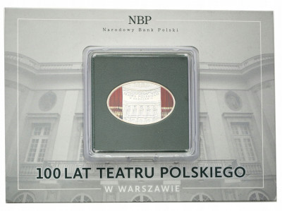 10 złotych 100 lat Teatru Polskiego 2013 st.L