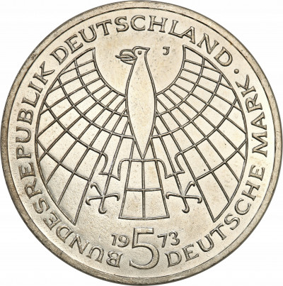 Niemcy, RFN. 5 marek 1973 J, Mikołaj Kopernik