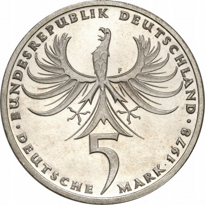 Niemcy, RFN. 5 marek 1978 F, Balthasar Neumann