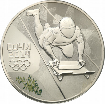Rosja 3 Ruble Olimpiada Soczi 2014 st.L