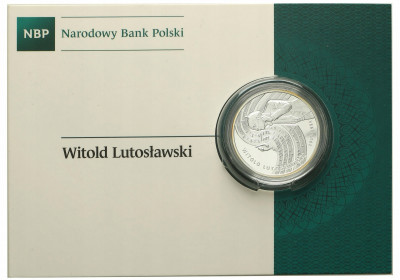 10 złotych 2013 Witold Lutosławski st.L