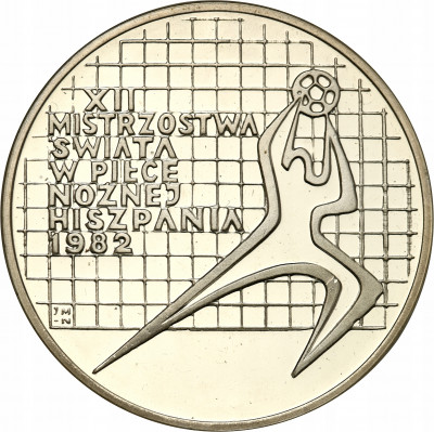 PRL 200 złotych 1982 FIFA Hiszpania st.L