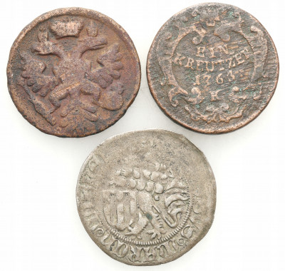Europa, zestaw 3 monet