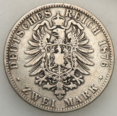 Niemcy Prusy 2 Marki 1876 Wilhelm I st.3