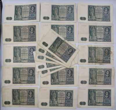 Banknoty 100 marek polskich 1916 Generał st.2