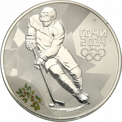Rosja 3 Ruble Olimpiada Soczi 2014 st.L