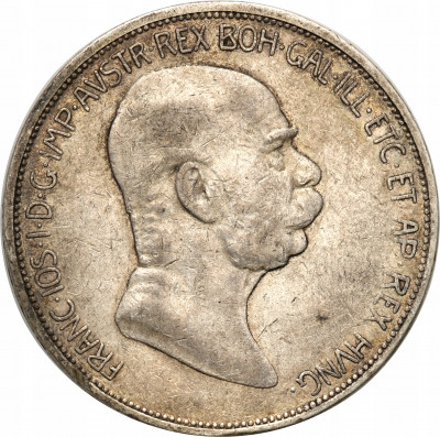 Austria 5 koron 1909, Wiedeń st.3