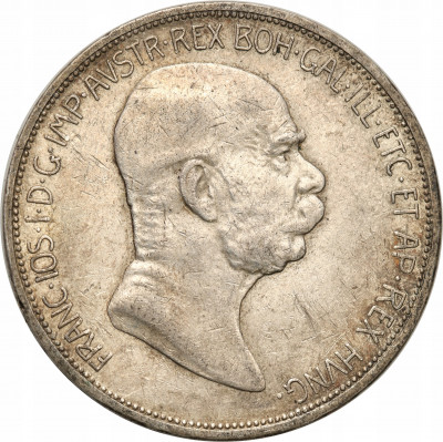 Austria 5 koron 1909, Wiedeń st.3+
