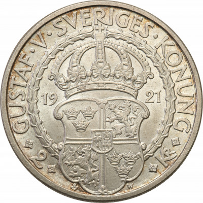 Szwecja 2 korony 1921 Sztokholm