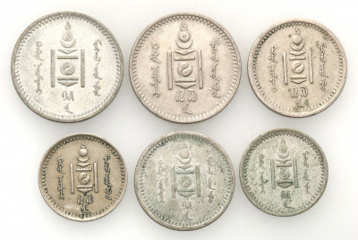 Mongolia 10 + 15 + 20 Mongo 1925 + 1937 - 6 sztuk