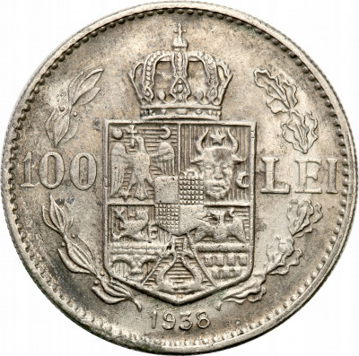 Rumunia, Karol II. 100 lei 1938, Bukareszt