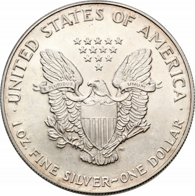 USA 1 dolar 1993 (uncja srebra) st.1