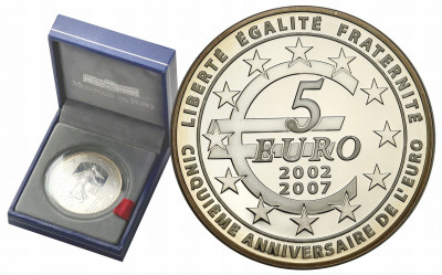 Francja. 5 euro 2007 Siewca