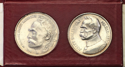 Zestaw dwóch medali Marszałek Józef Piłsudski