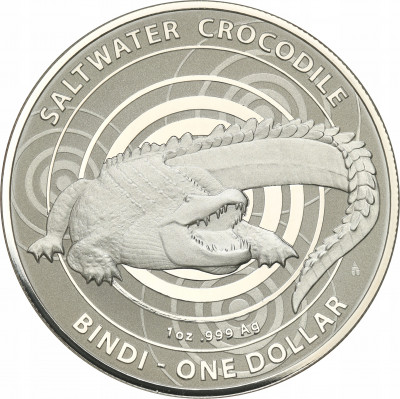 Australia 1 dolar 2013 Krokodyl (1 uncja)
