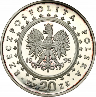 III RP. 20 złotych 1995 Pałac w Łazienkach
