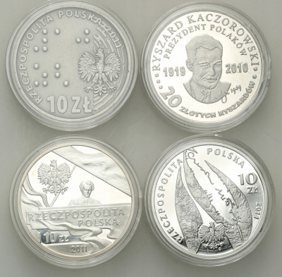 III RP. 3 x 10 złotych 2011 + 20 złotych 2010