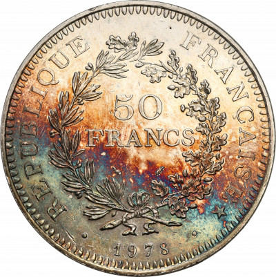 Francja. 50 franków 1978, Paryż