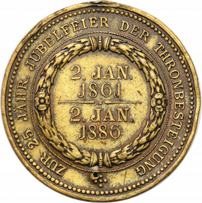 Niemcy, Wilhelm II. Medal 1886