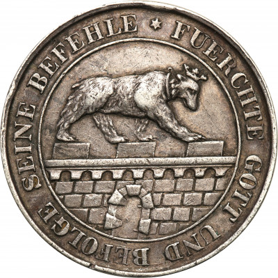 Niemcy, Anhalt – Bernburg medal historyczny st. 3+