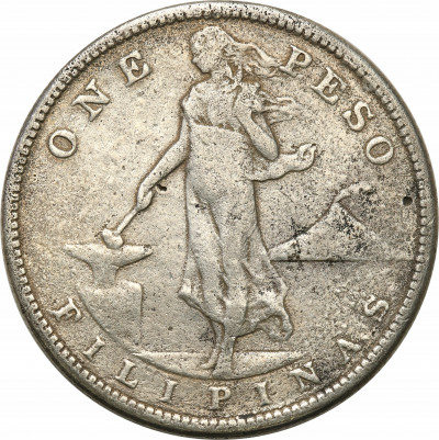 Filipiny. 1 Peso 1907 st.3