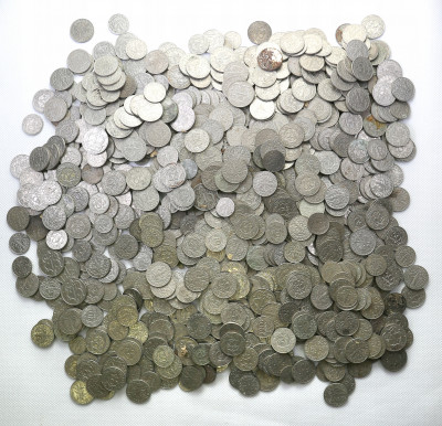II RP 10 groszy - 1 złoty 1923/29 zestaw 4 kg