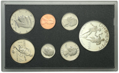 USA zestaw monet 1994 ''S'' lustrzanki 7 szt.