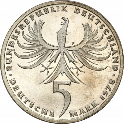 Niemcy, RFN. 5 marek 1978 F, Balthasar Neumann