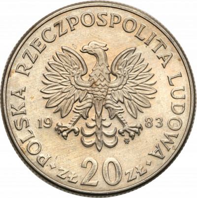 PRL 20 złotych 1983 Nowotko st.1 RZADKIE