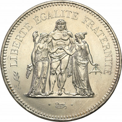 Francja 50 franków 1979 st.1 PIĘKNE