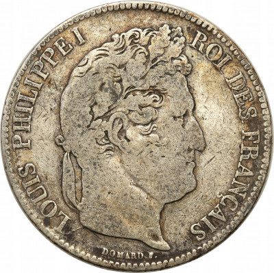 Francja. 5 franków 1838 A