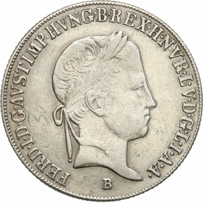 Węgry 20 krajcarów 1847 B Kremnica st.2