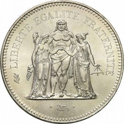 Francja 50 franków 1975 st.1 PIĘKNE