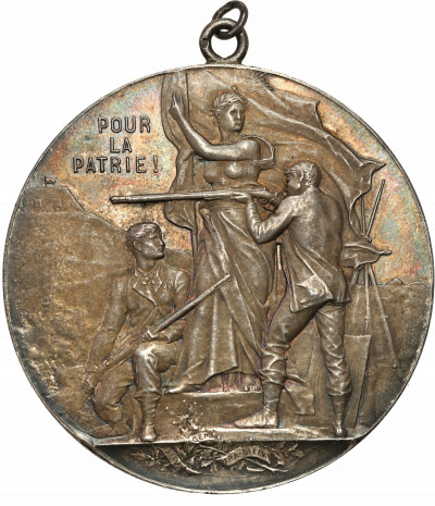 Francja. Medal 1902 - Srebro