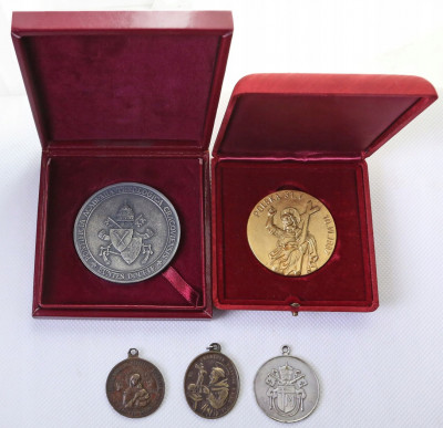 Polska i Świat medale religijne + Jan Paweł II