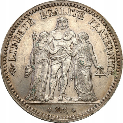 Francja 5 franków 1873 st.2