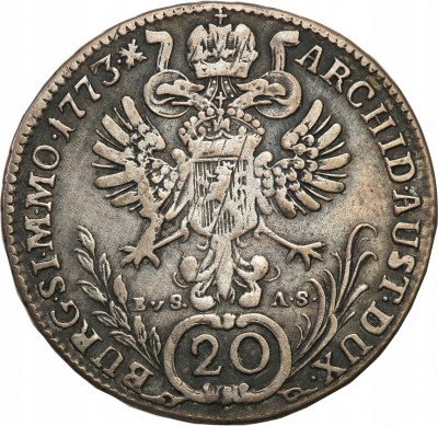 Austria 20 Kr 1773 EVS - AS - Praha st.3