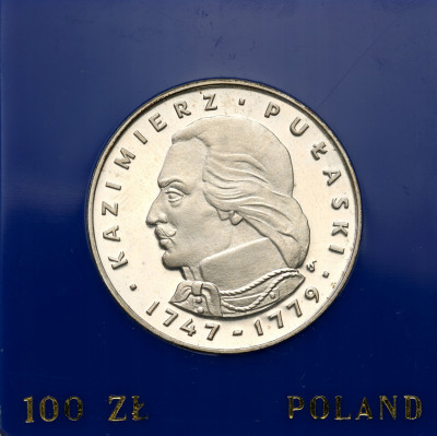 100 złotych 1976 Kazimierz Pułaski st.L