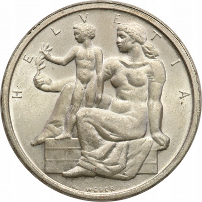 Szwajcaria 5 franków 1948 Konstytucja st.1