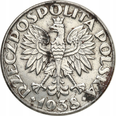Gen. Gubernia 50 groszy 1938 - Niklowane