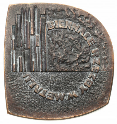 Plakieta J. Markiewicz – Biennale rzeźby w metalu