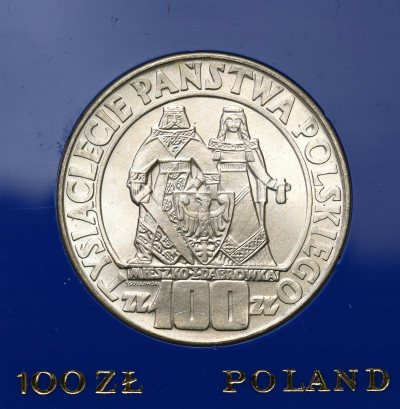 PRL. 100 zł 1966 Millenium Mieszko i Dąbrówka