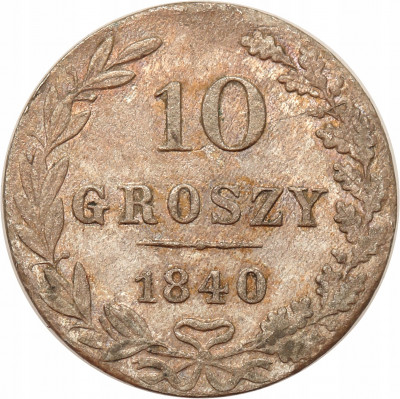 Polska XIX wiek. 10 groszy 1840 st.2