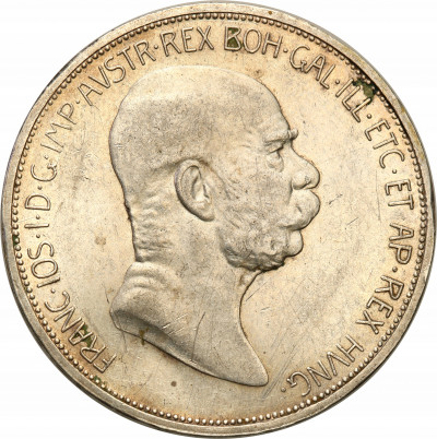 Austria. Franciszek Józef I. 5 koron 1908, Wiedeń