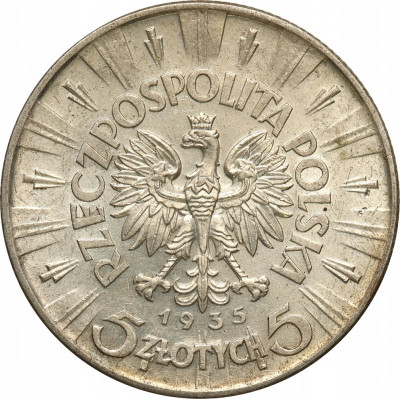 II RP 5 złotych 1935 Piłsudski – B. ŁADNY