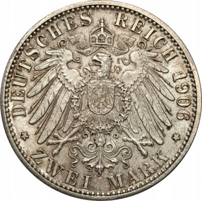 Niemcy, Badenia. 2 marki 1906, Karlsruhe