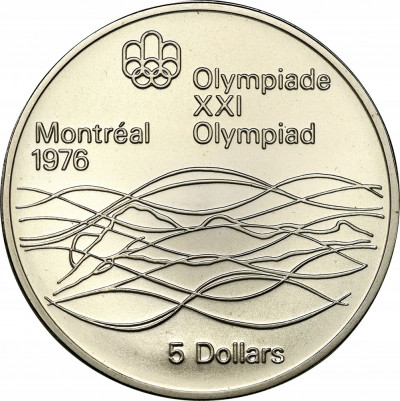 Kanada 5 dolarów 1976 Igrzyska Olimp. Montreal