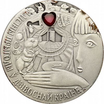 Białoruś 20 rubli 2007 Alicja w krainie czarów st1