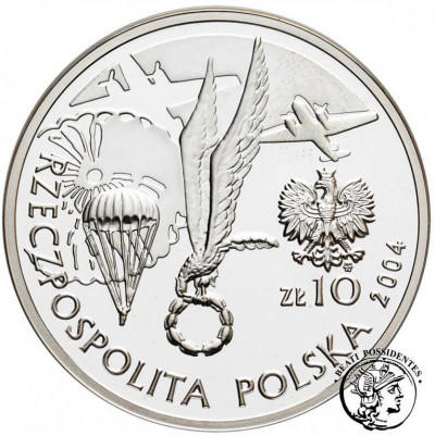 10 złotych 2004 S. Sosabowski st. L